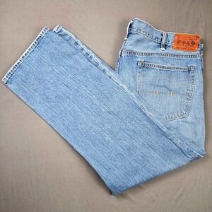 Polo Ralph Lauren Classic Fit Men Jeans Light Wash Denim Size 42x32